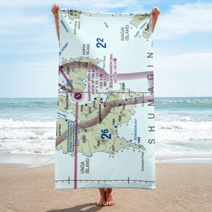 Squaw Harbor Seaplane Base (36H) VFR Sectional Towel