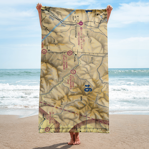 Squaw Rock Airstrip (MT22) VFR Sectional Towel