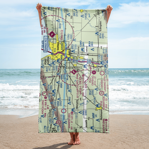 St Clair County International Airport (PHN) VFR Sectional Towel