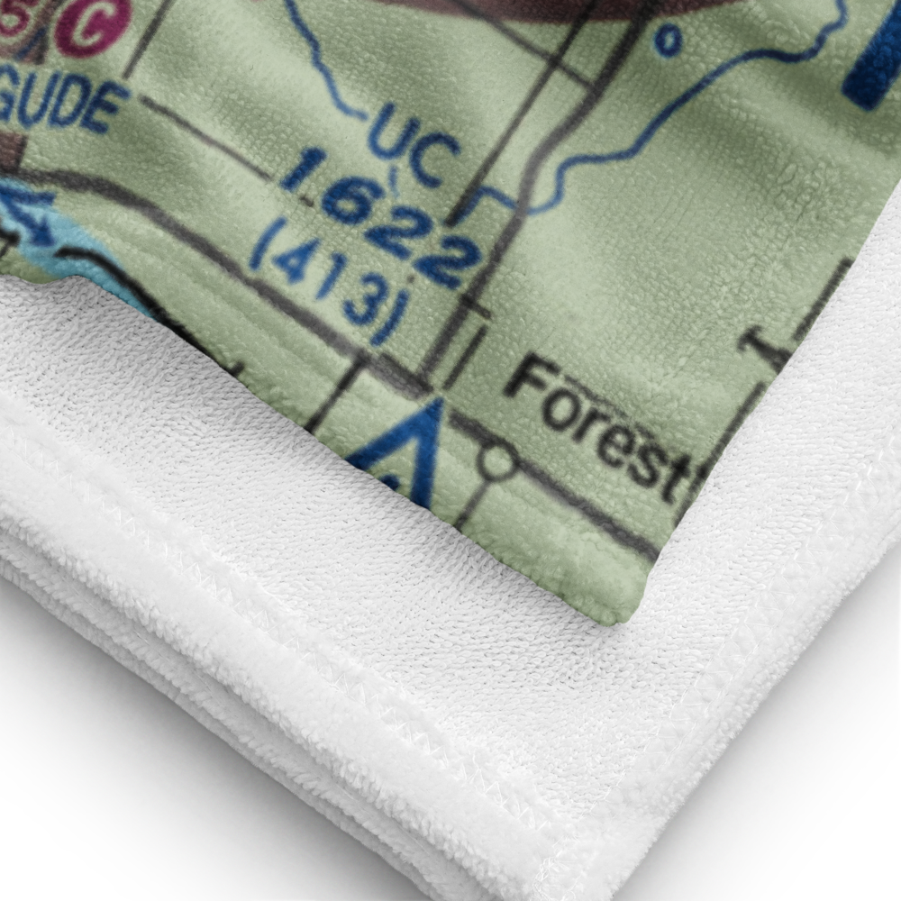 St Croix Valley Airport (WN86) VFR Sectional Towel 