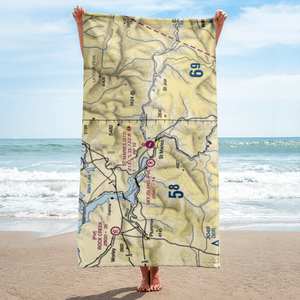 St Maries Municipal Airport (S72) VFR Sectional Towel