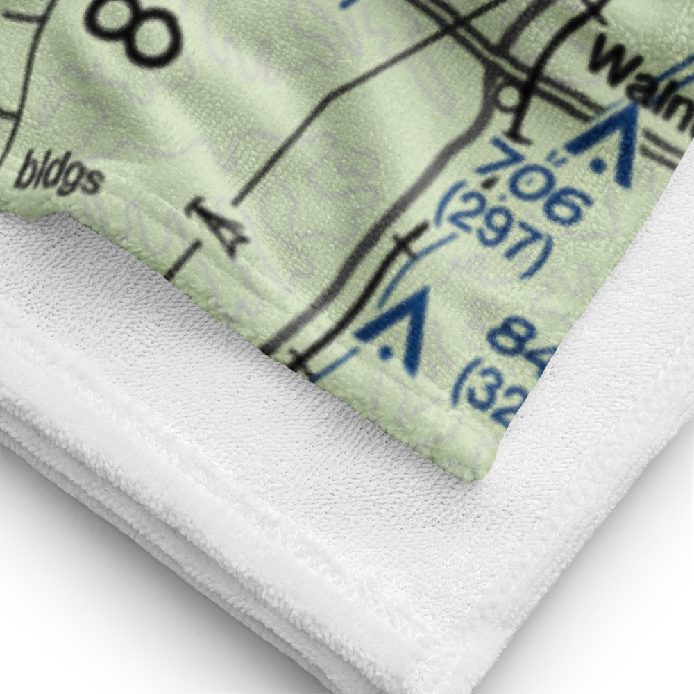 St. Somewhere Airport (6TN7) VFR Sectional Towel 
