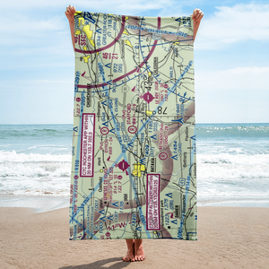 Stafford Airport (20NY) VFR Sectional Towel