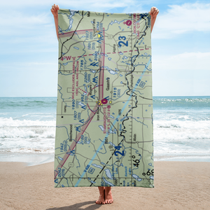 Stambaugh Airport (Y73) VFR Sectional Towel