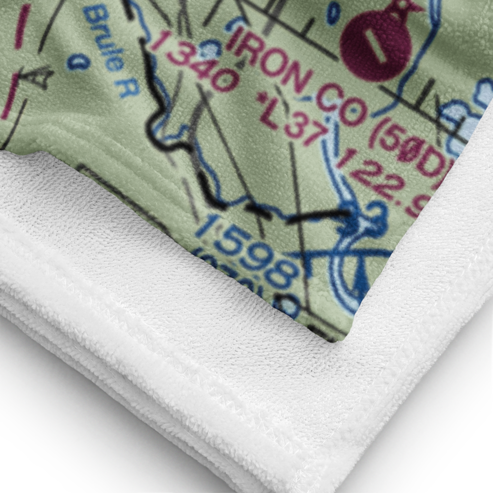 Stambaugh Airport (Y73) VFR Sectional Towel 