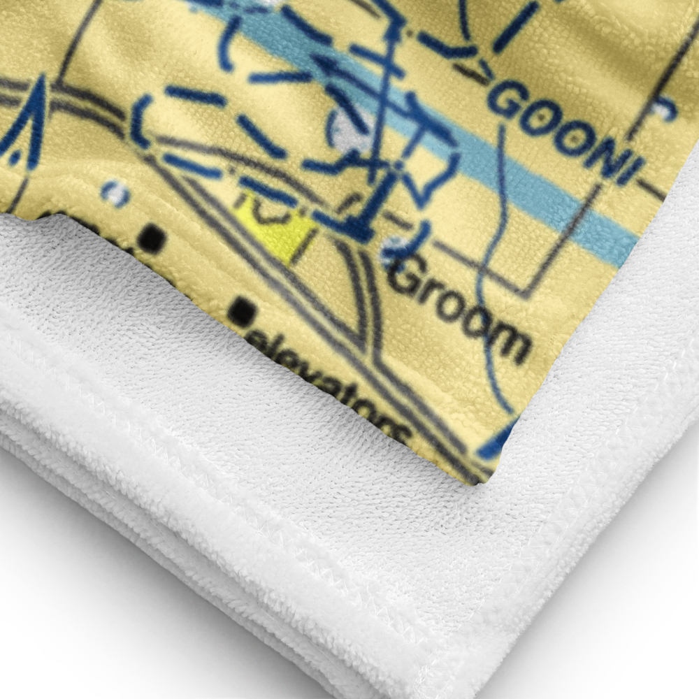 Stamps Field (3TE5) VFR Sectional Towel 