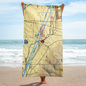 Stanford Airport/Biggerstaff Field (S64) VFR Sectional Towel