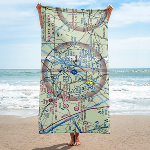 Stanly County Airport (VUJ) VFR Sectional Towel