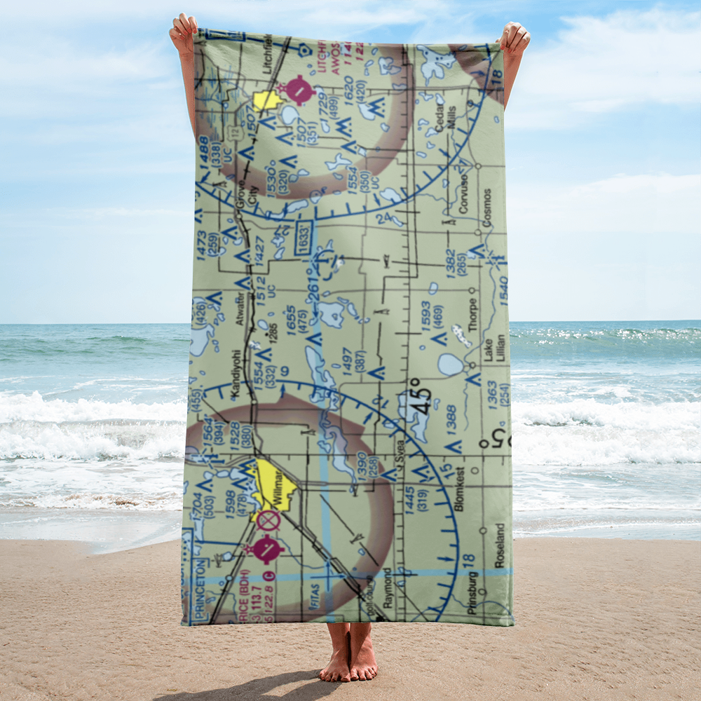 Stanton Hill Aerodrome (68MN) VFR Sectional Towel 