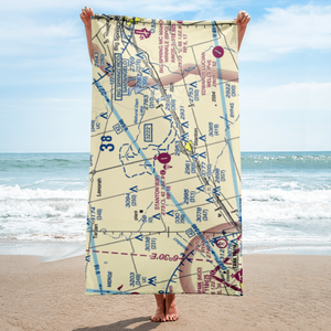 Stanton Municipal Airport (63F) VFR Sectional Towel