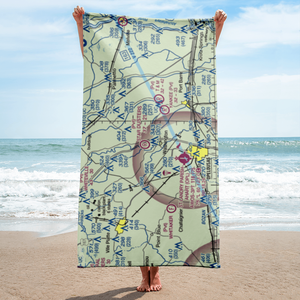 Star Dusters Airport (8TA9) VFR Sectional Towel