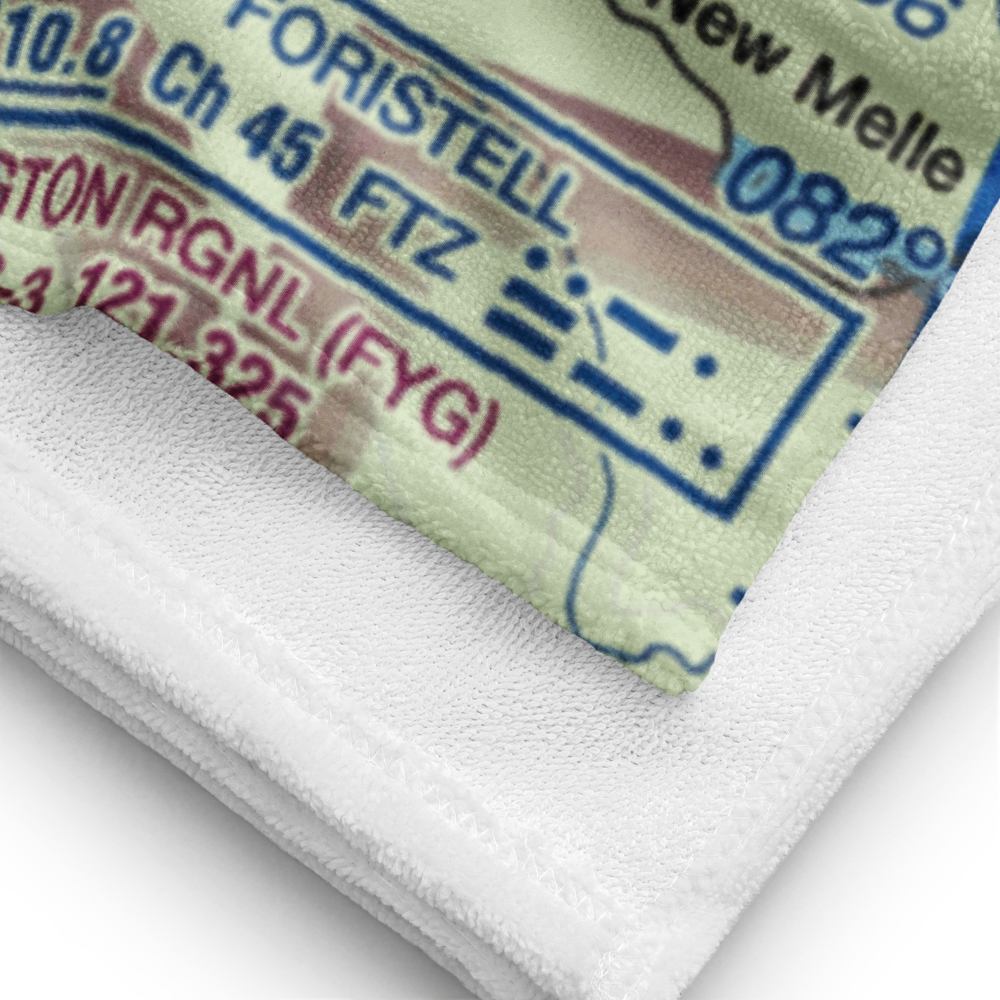 Stark Airport (MU18) VFR Sectional Towel 