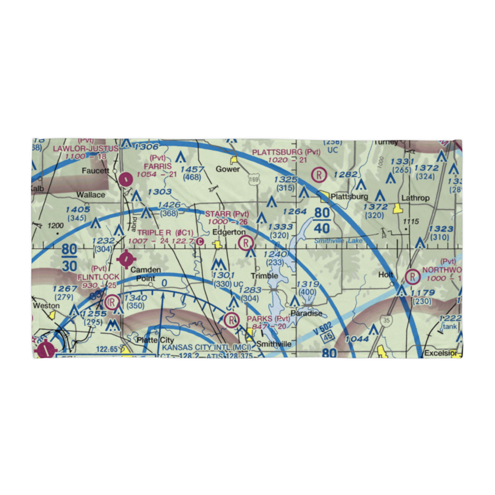 Starr Airport (MO94) VFR Sectional Towel 