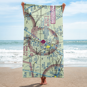 Statesboro Bulloch County Airport (TBR) VFR Sectional Towel