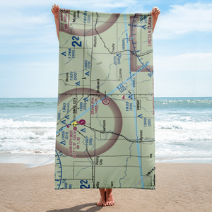 Stava Airport (78NE) VFR Sectional Towel