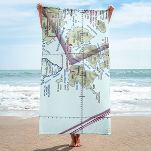 Steamboat Bay Seaplane Base (WSB) VFR Sectional Towel