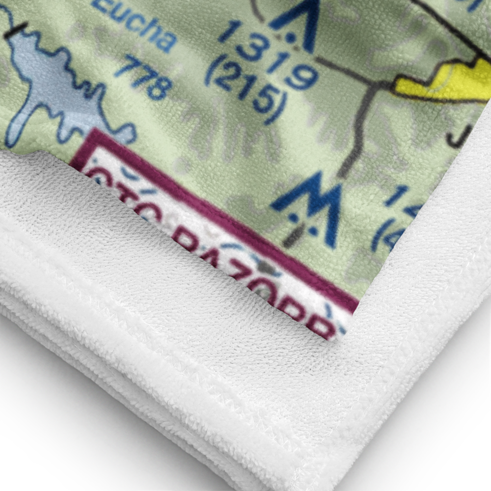 Stearmans Roost Airport (5OK3) VFR Sectional Towel 