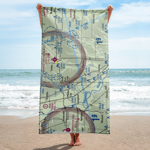 Steele Airport (24MU) VFR Sectional Towel