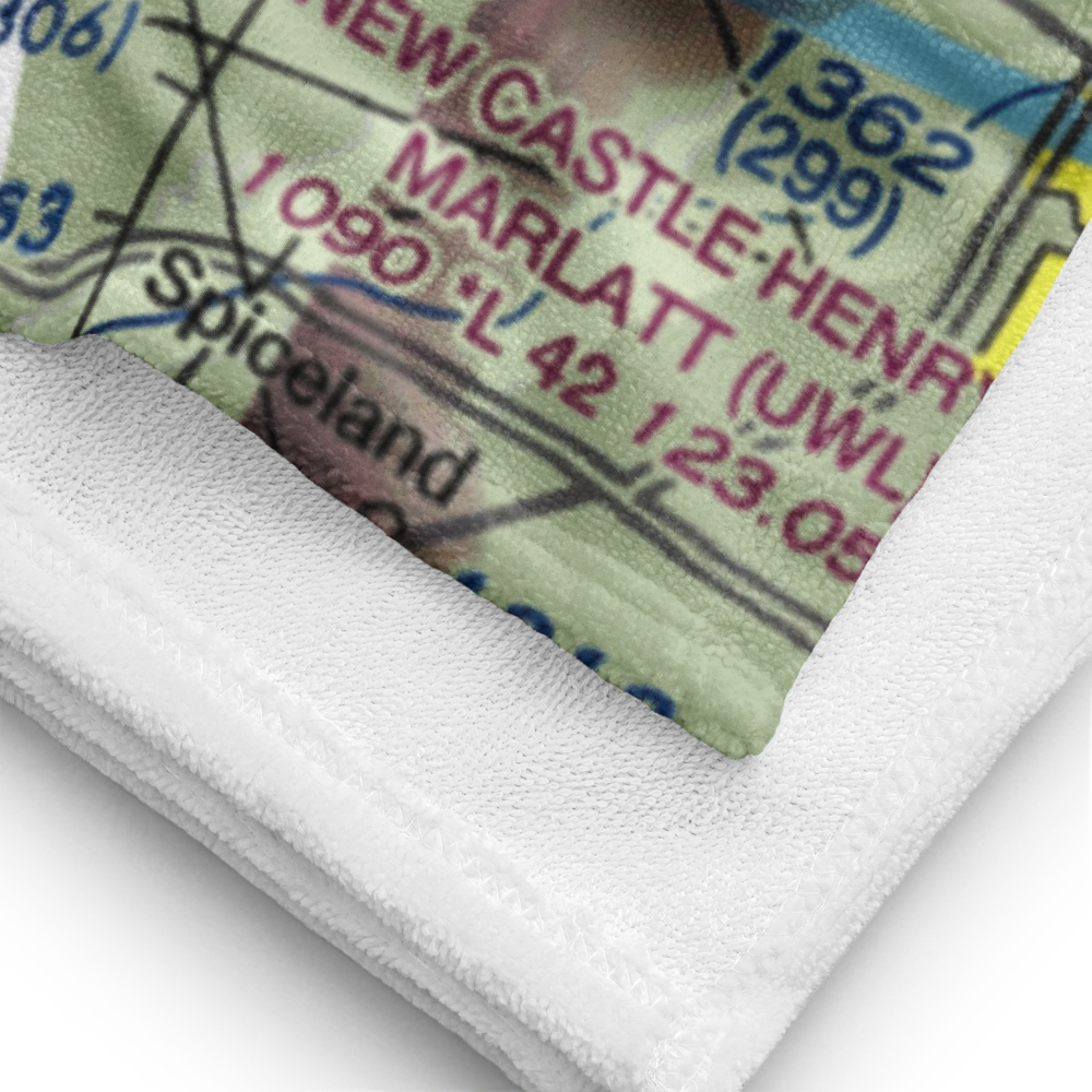 Stephenson Airport (IN32) VFR Sectional Towel 