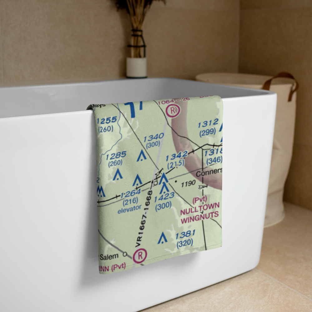 Stevens Farms Airport (IN05) VFR Sectional Towel 