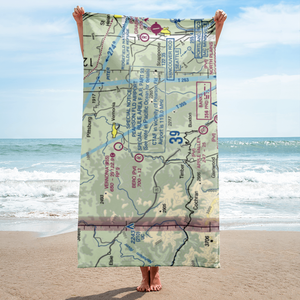 Stevens Mountain Airport (10OR) VFR Sectional Towel