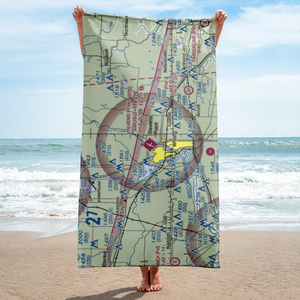 Stevens Point Municipal Airport (STE) VFR Sectional Towel