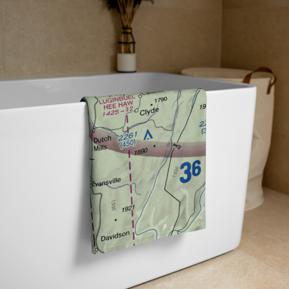 Stilwell Airport (45OL) VFR Sectional Towel 