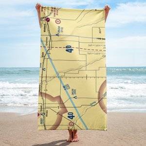 Stinking Water Creek Airport (NE73) VFR Sectional Towel