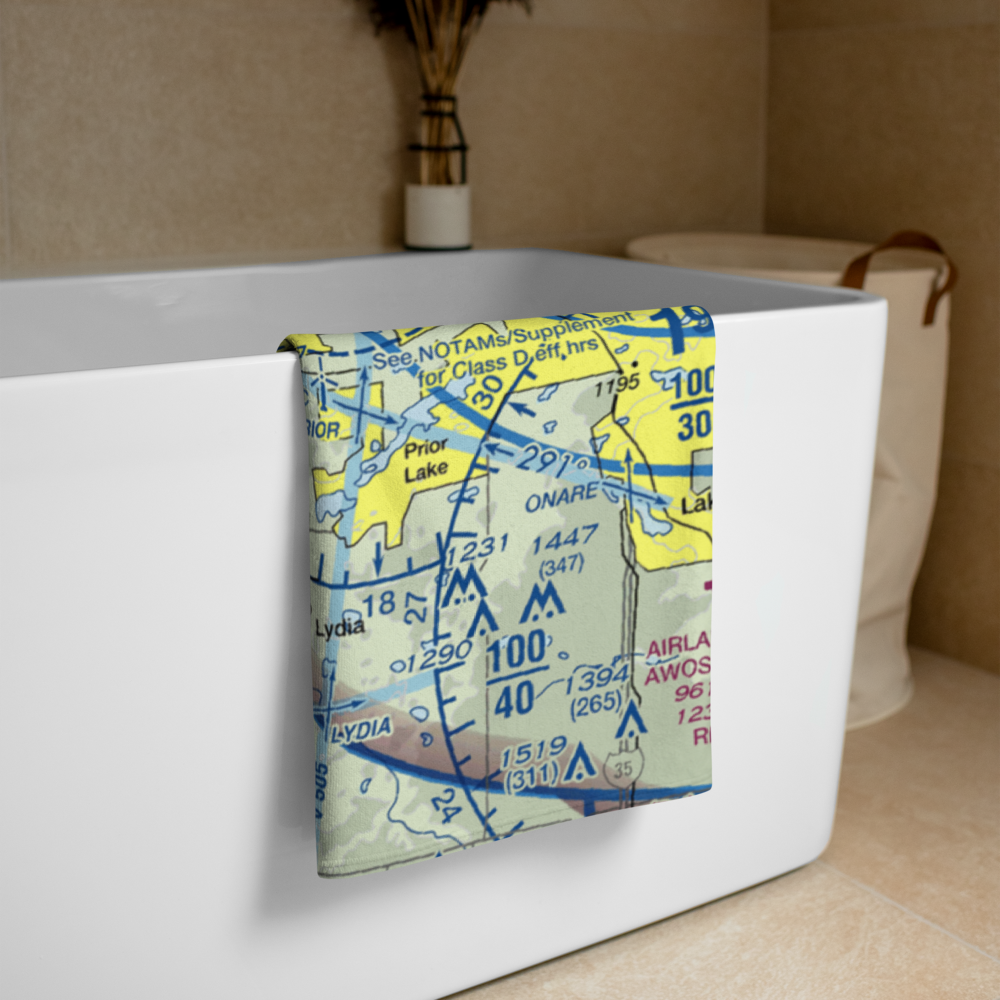 Stocker Private Airport (MN63) VFR Sectional Towel 