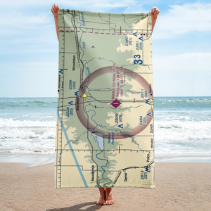 Stockton Municipal Airport (0S2) VFR Sectional Towel