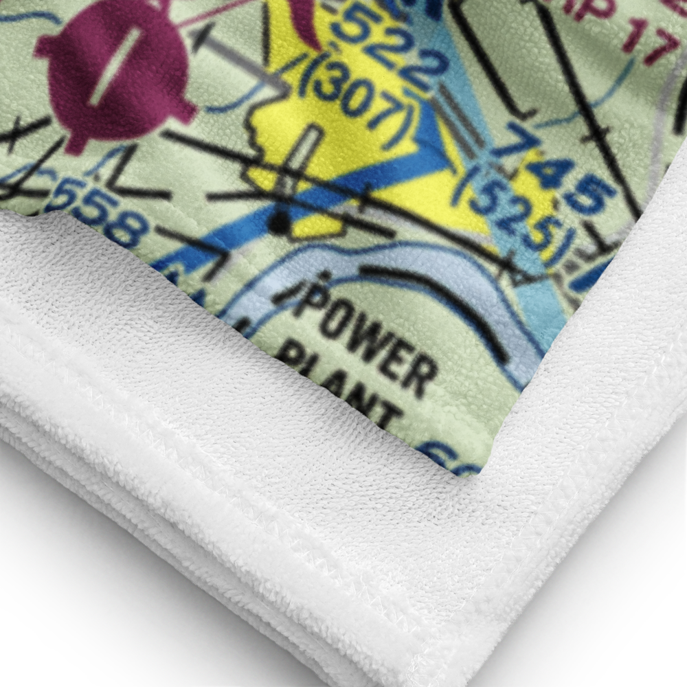 Stokes Airport (63AR) VFR Sectional Towel 
