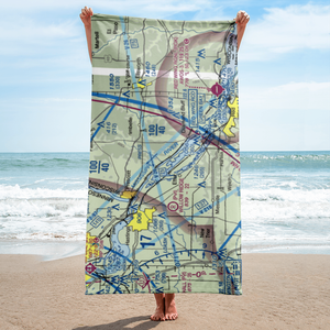 STOL Airport (65WI) VFR Sectional Towel