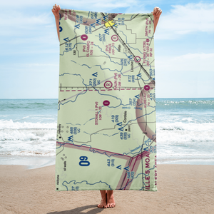 Stovall Ranch Nr 1 Airport (7TE6) VFR Sectional Towel