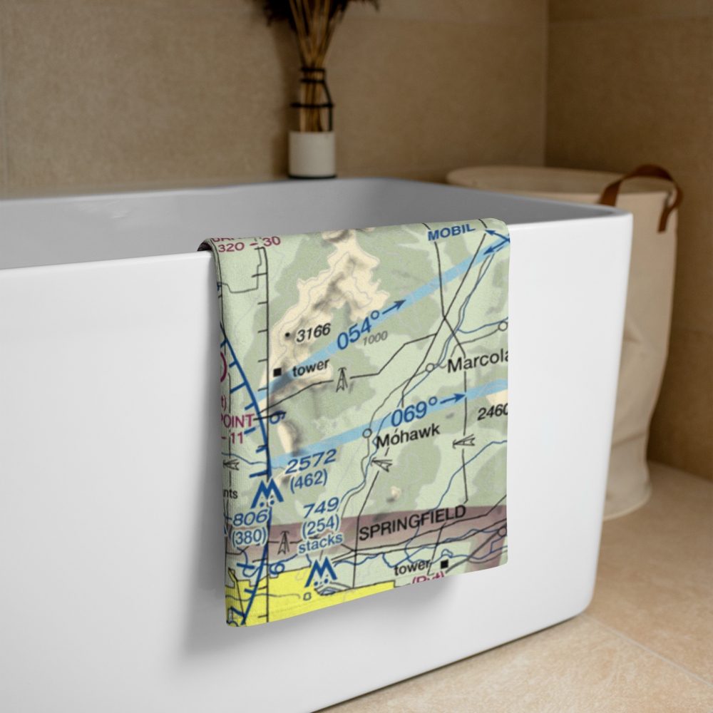 Strauch Field (OR47) VFR Sectional Towel 