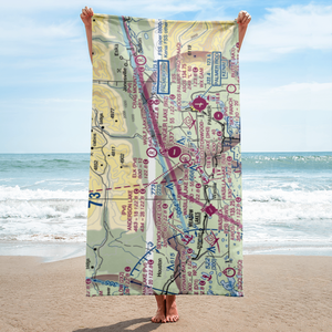 Stro's Airport (AK54) VFR Sectional Towel