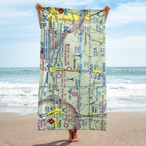 Sudden Stop Airport (T32) VFR Sectional Towel