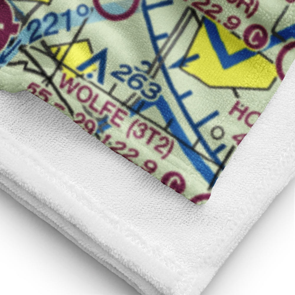 Sugar Land Regional Airport (SGR) VFR Sectional Towel 