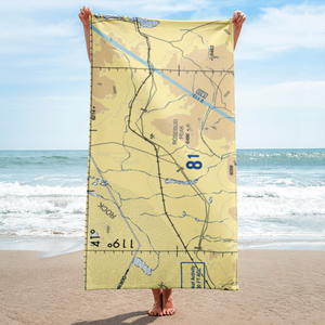 Sulfur Airport (NV41) VFR Sectional Towel