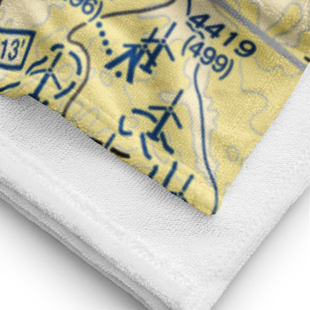 Summersville Airport (SXL) VFR Sectional Towel 