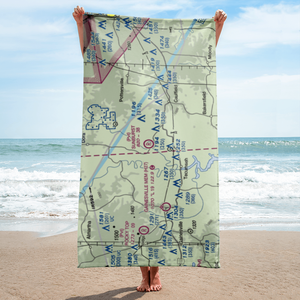 Sunburst Ranch Airport (MU48) VFR Sectional Towel