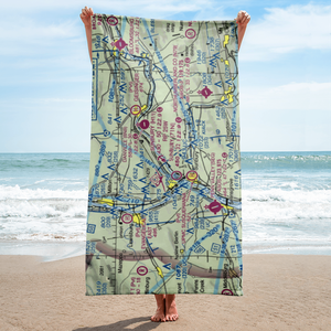 Sunbury Seaplane Base (H11) VFR Sectional Towel