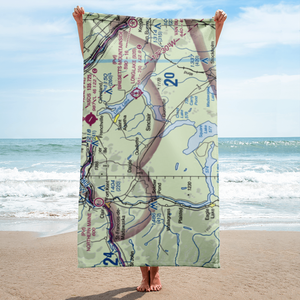 Sunrise Farms Airport (ME25) VFR Sectional Towel