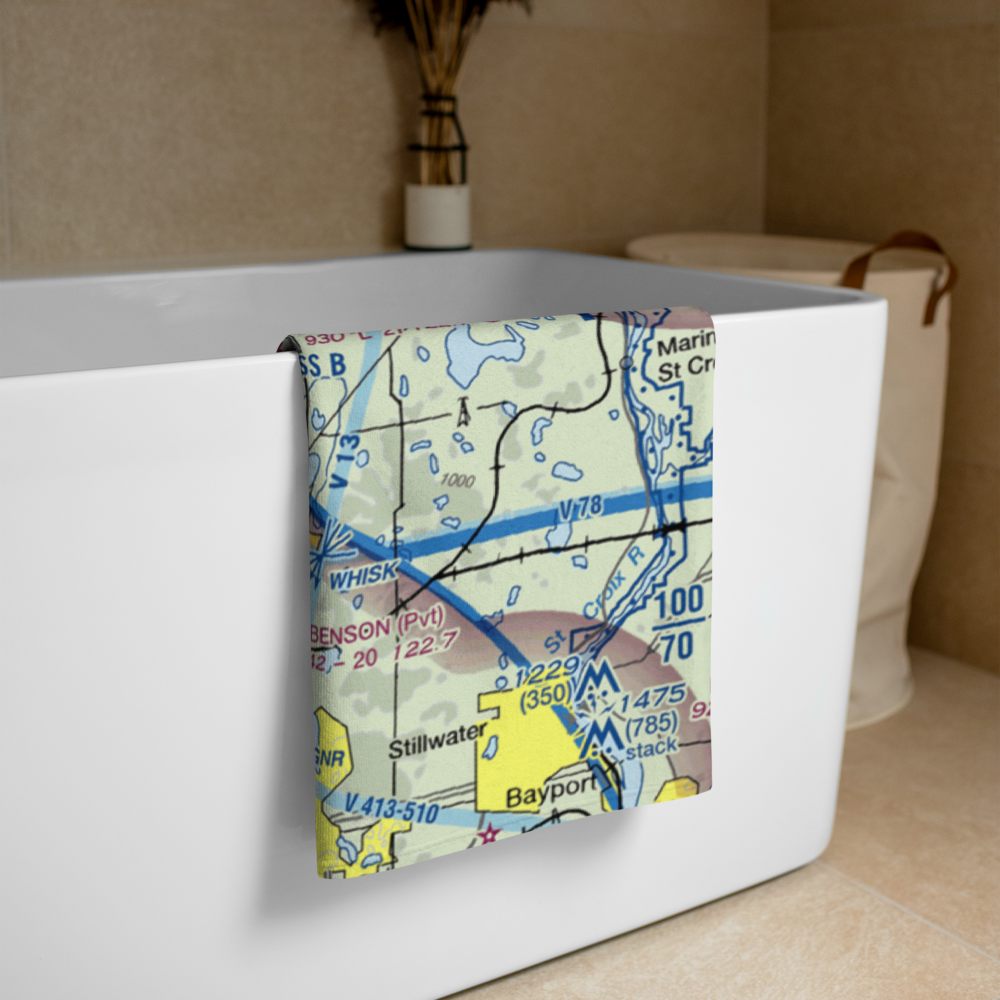 Surfside Seaplane Base (8Y4) VFR Sectional Towel 