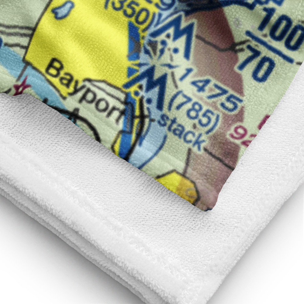 Surfside Seaplane Base (8Y4) VFR Sectional Towel 