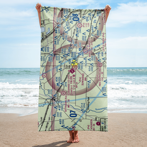 Suwannee County Airport (24J) VFR Sectional Towel