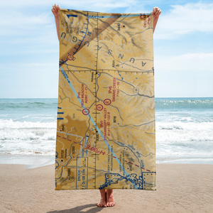 Swains Creek Airport (UT00) VFR Sectional Towel