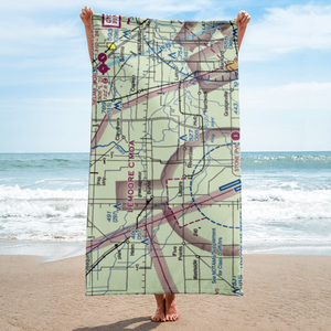 Swanson Ranch Nr 2 Airport (89CA) VFR Sectional Towel