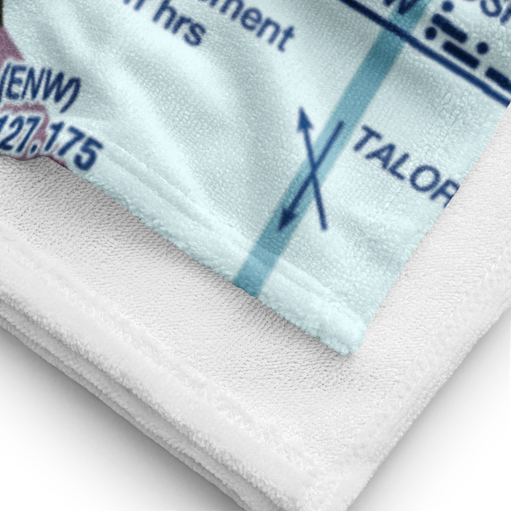 Sylvania Airport (C89) VFR Sectional Towel 