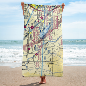 Symms Airport (08ID) VFR Sectional Towel