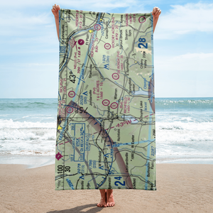 T & C Acres Airport (12NY) VFR Sectional Towel